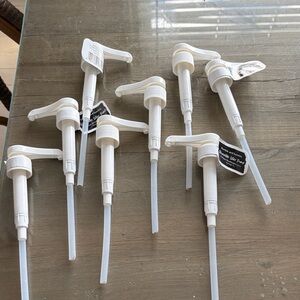 White Pump Dispensers